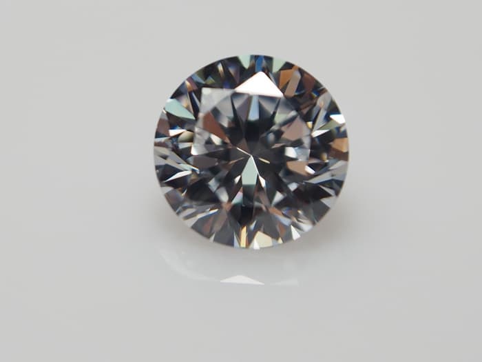 10mm hot sale white round cz loose gemstone big cubic zircon
